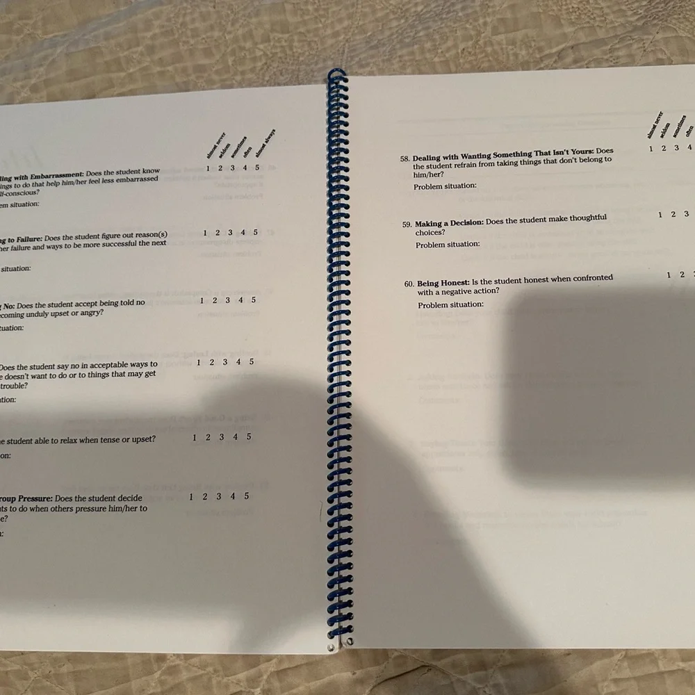 Skillstreaming- Program Forms Book - Picture 3 of 10